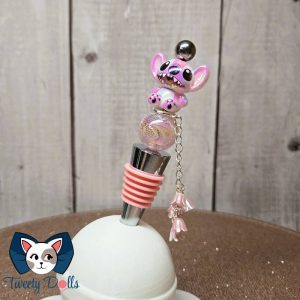 Bouchon de bouteille stitch