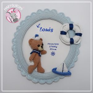 TUTORIEL : Cadre de naissance Garçon