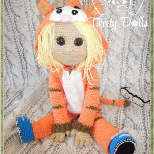TUTORIEL : Anna en pyjama tigre
