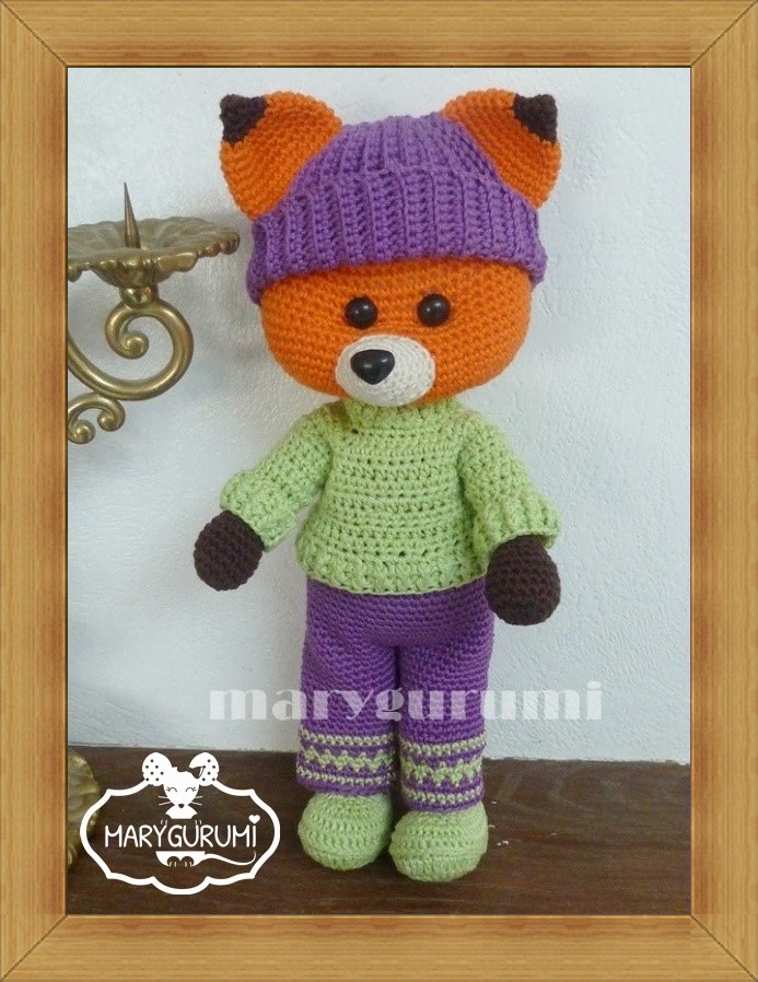 TUTORIEL : Famille Goupilouface - les renards - Le Père