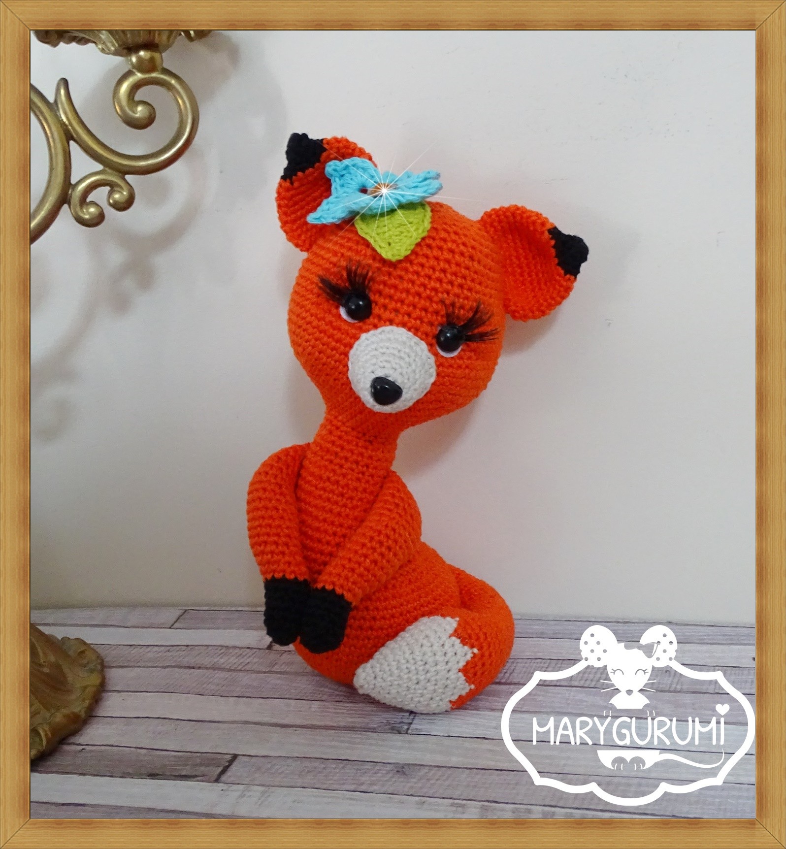 TUTORIEL : Melle Mandarine, la renarde