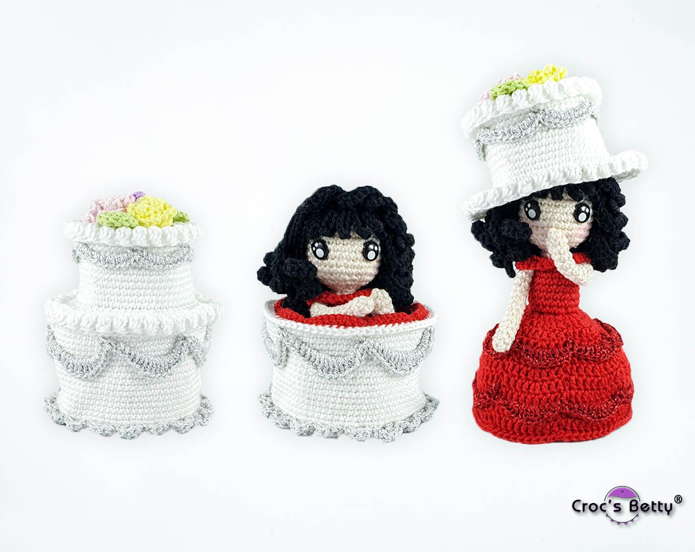 TUTORIEL : Poupée Wedding Cake