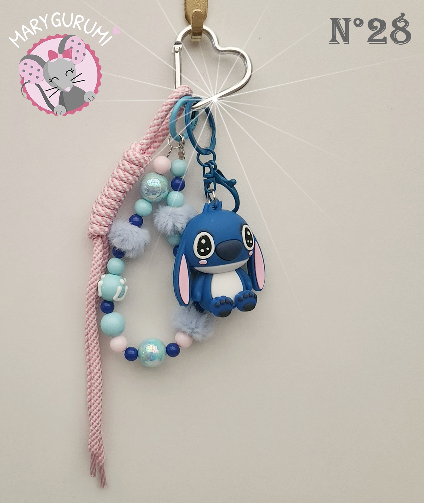 Bijou de sac ou chaine de téléphone N°28 – Image 2