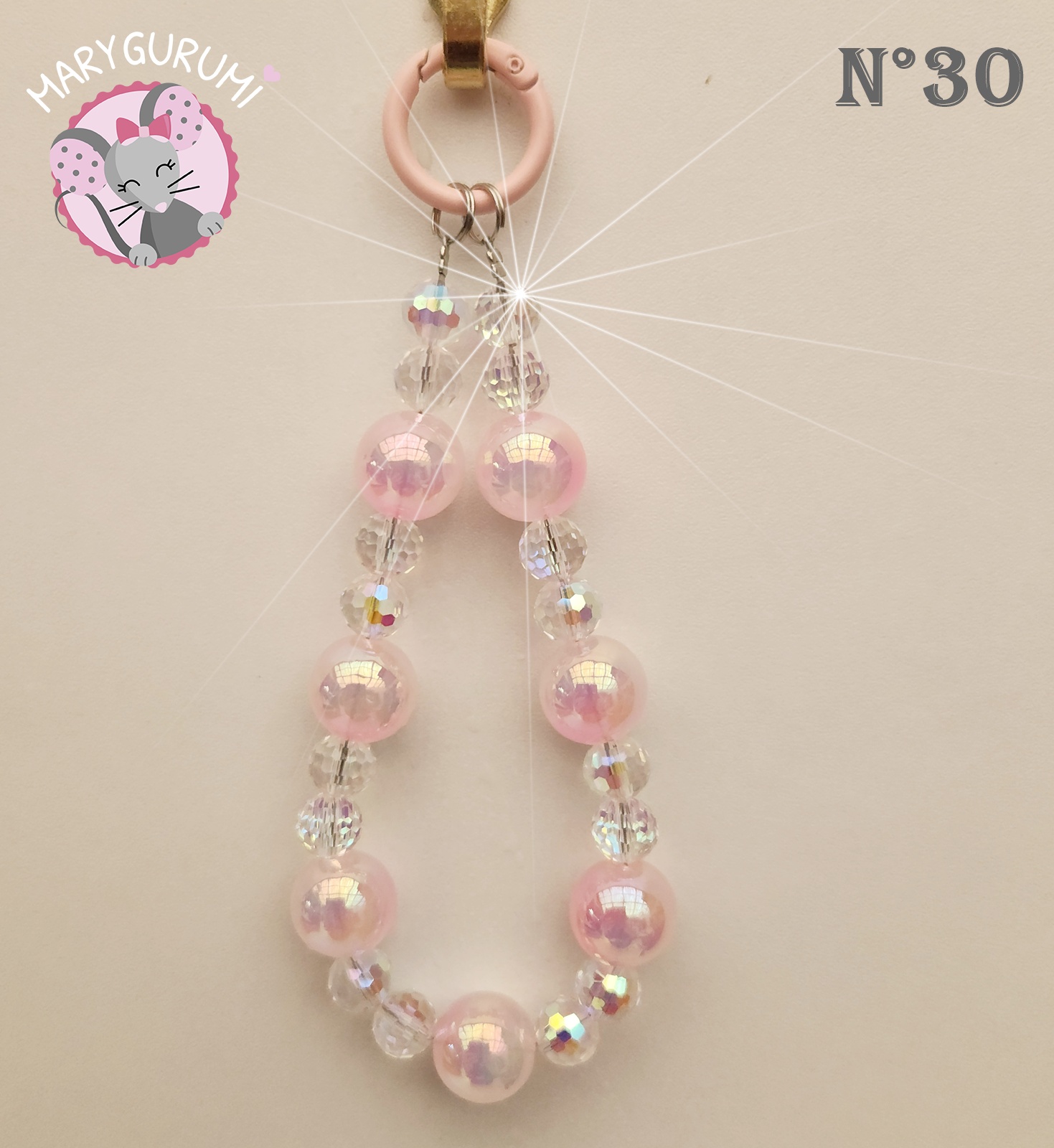 Bijou de sac ou chaine de téléphone N°30 – Image 2