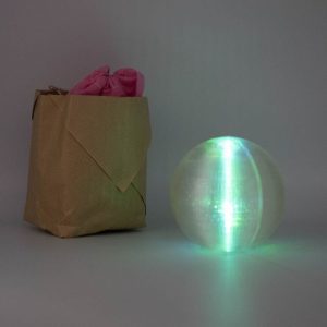 Boule veilleuse multicolore