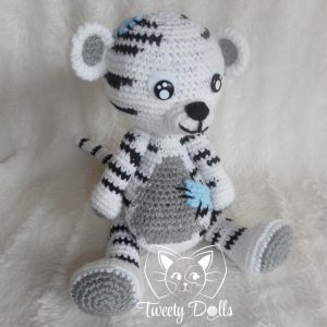 doll tigre Bengale blanc