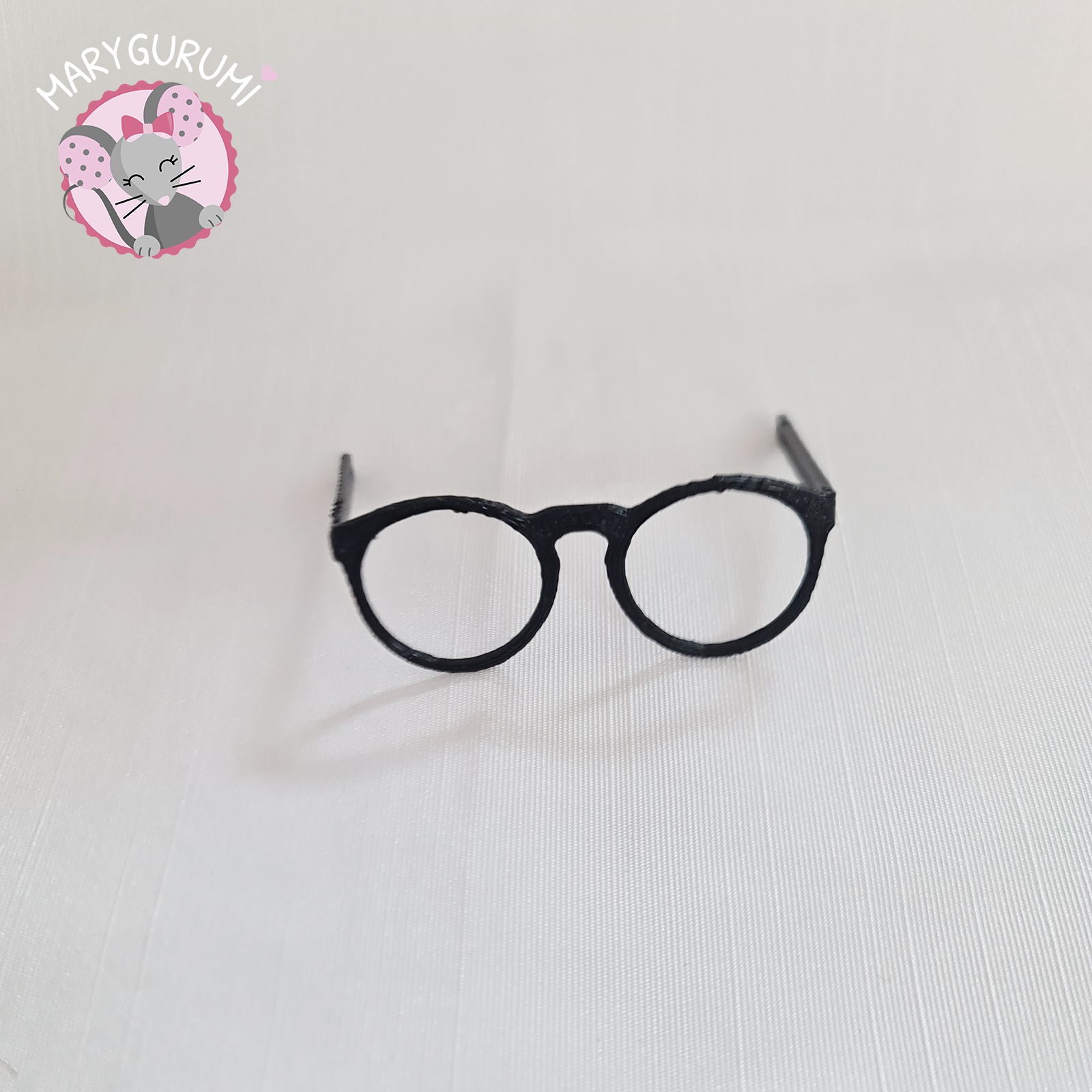 lunettes rondes pour poupée – Image 5