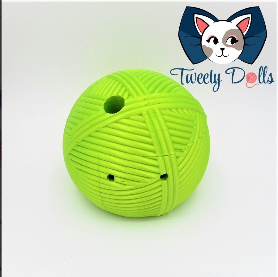 1boite/boule Cache-Pelote XL 15cm - 3 trous