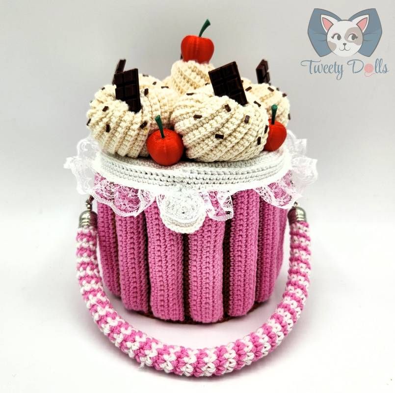 PELUCHE : sac charlotte aux fraises