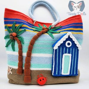 Sac plage en coton