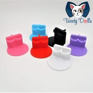 Support/stand  ajustable pour poupée