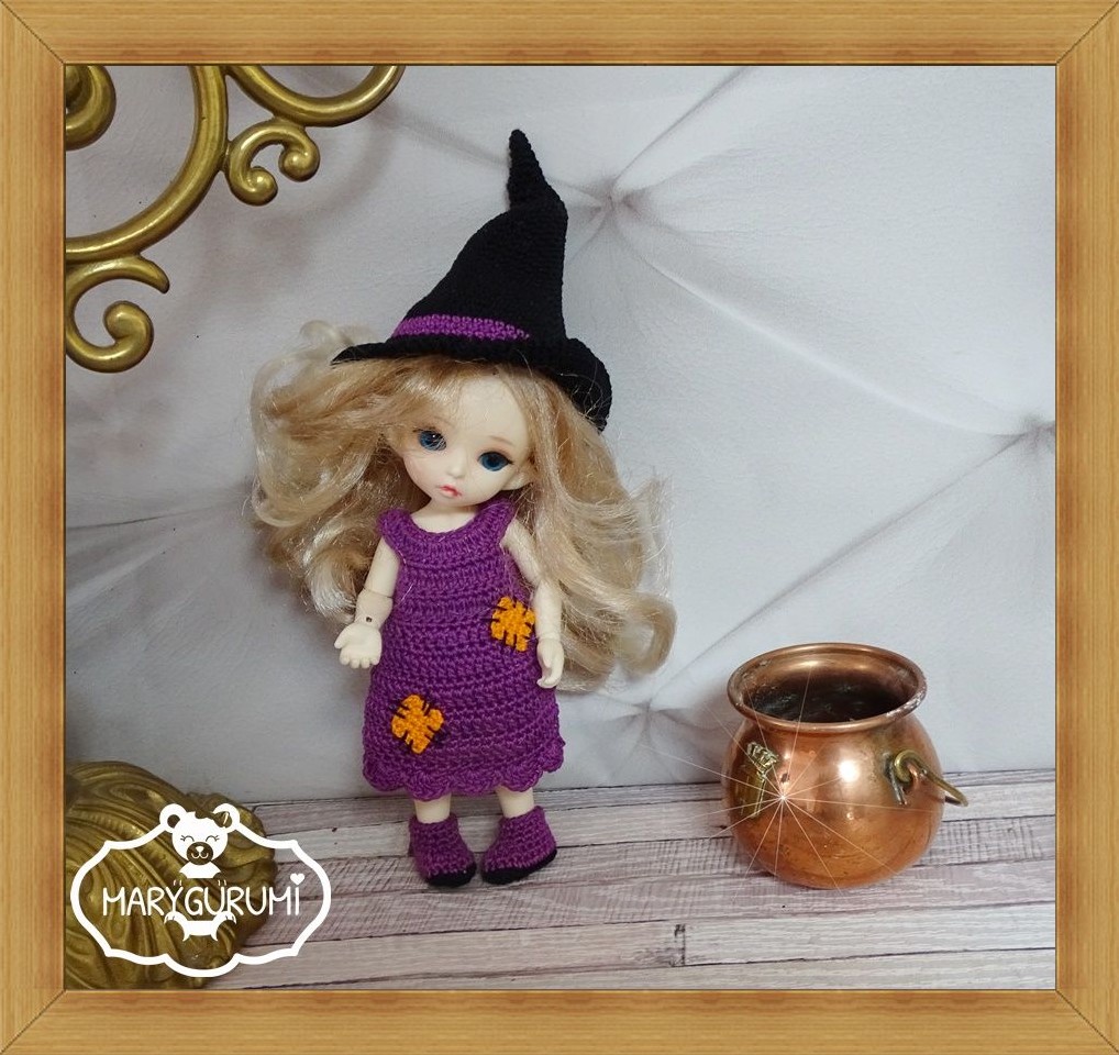 TUTORIEL : Tenue Sorcière pour poupée BJD