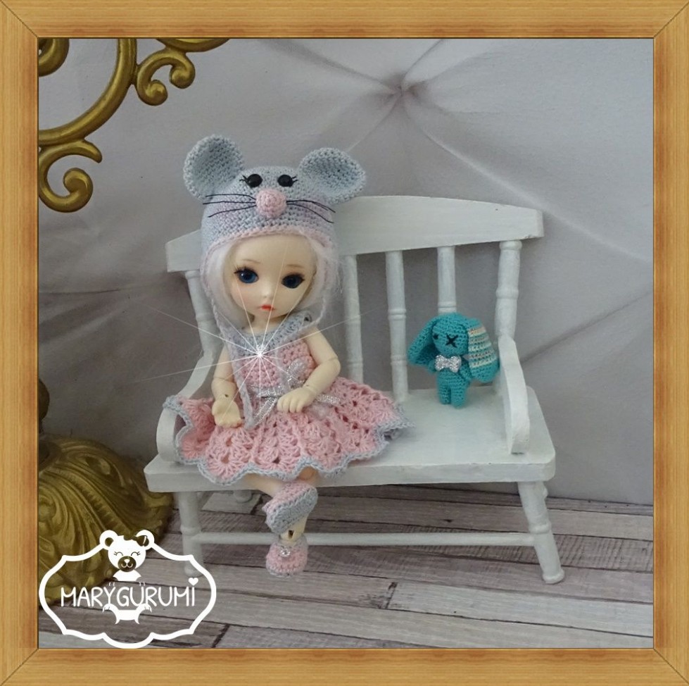 TUTORIEL : Tenue Souris pour poupée BJD
