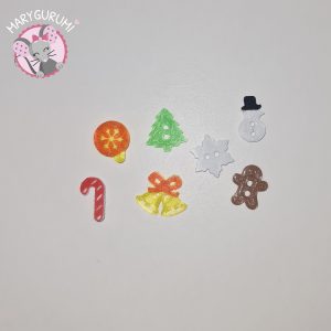 Lot boutons "Noël"