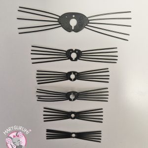 Moustaches pour amigurumi