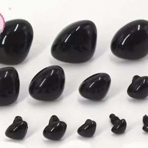 Nez/Museaux Noirs sécurité pour Amigurumi