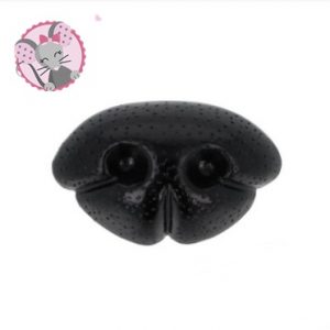 Truffes/Museaux Noirs sécurité pour Amigurumi