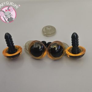 Yeux marron dorés sécurité pour Amigurumi
