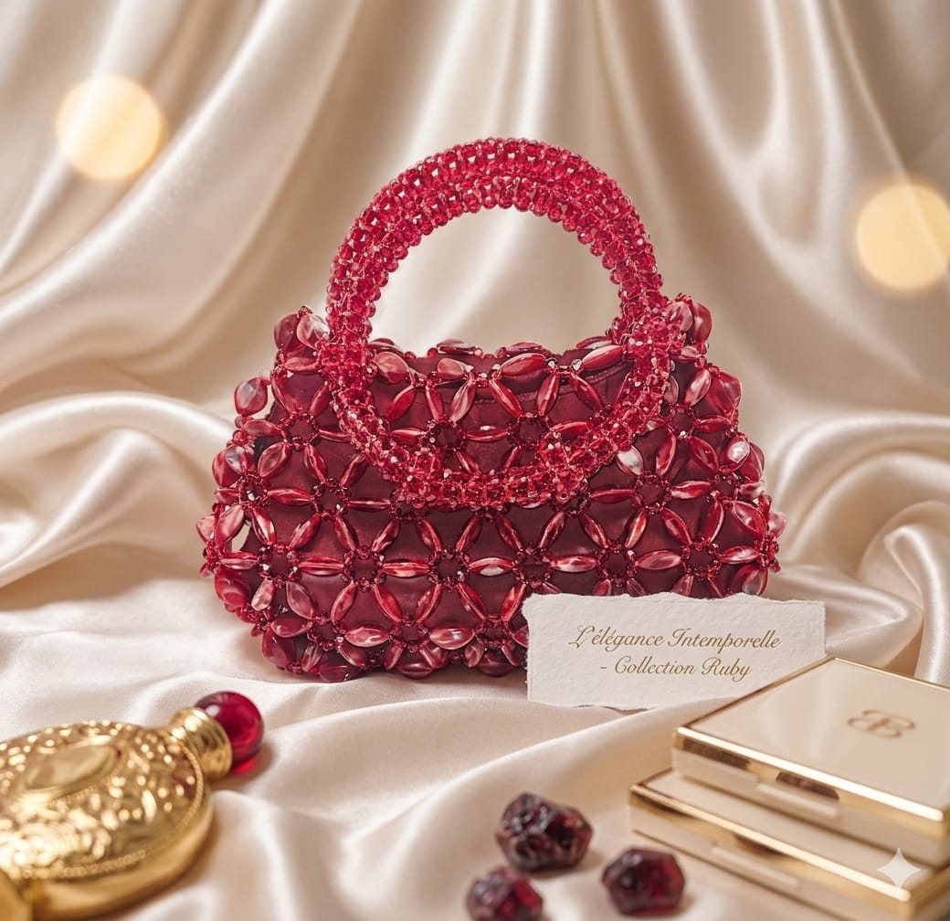 Sac "ROSELYA" Rouge