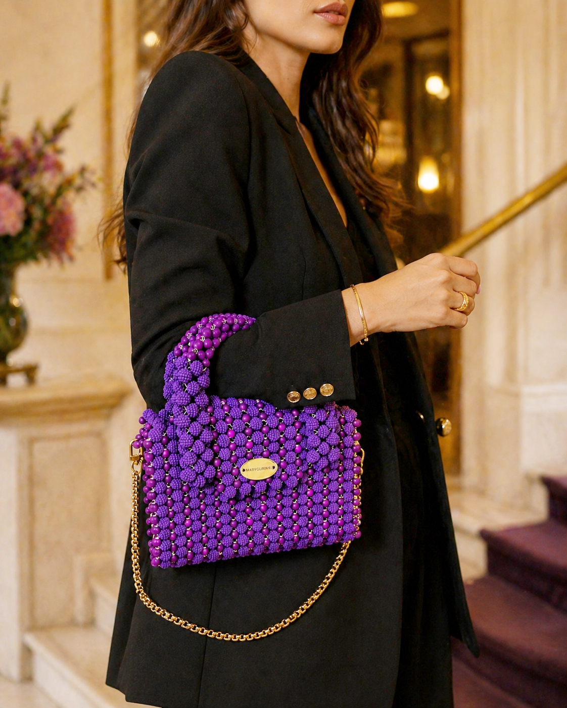 Sac "VELYA" Violet – Image 3