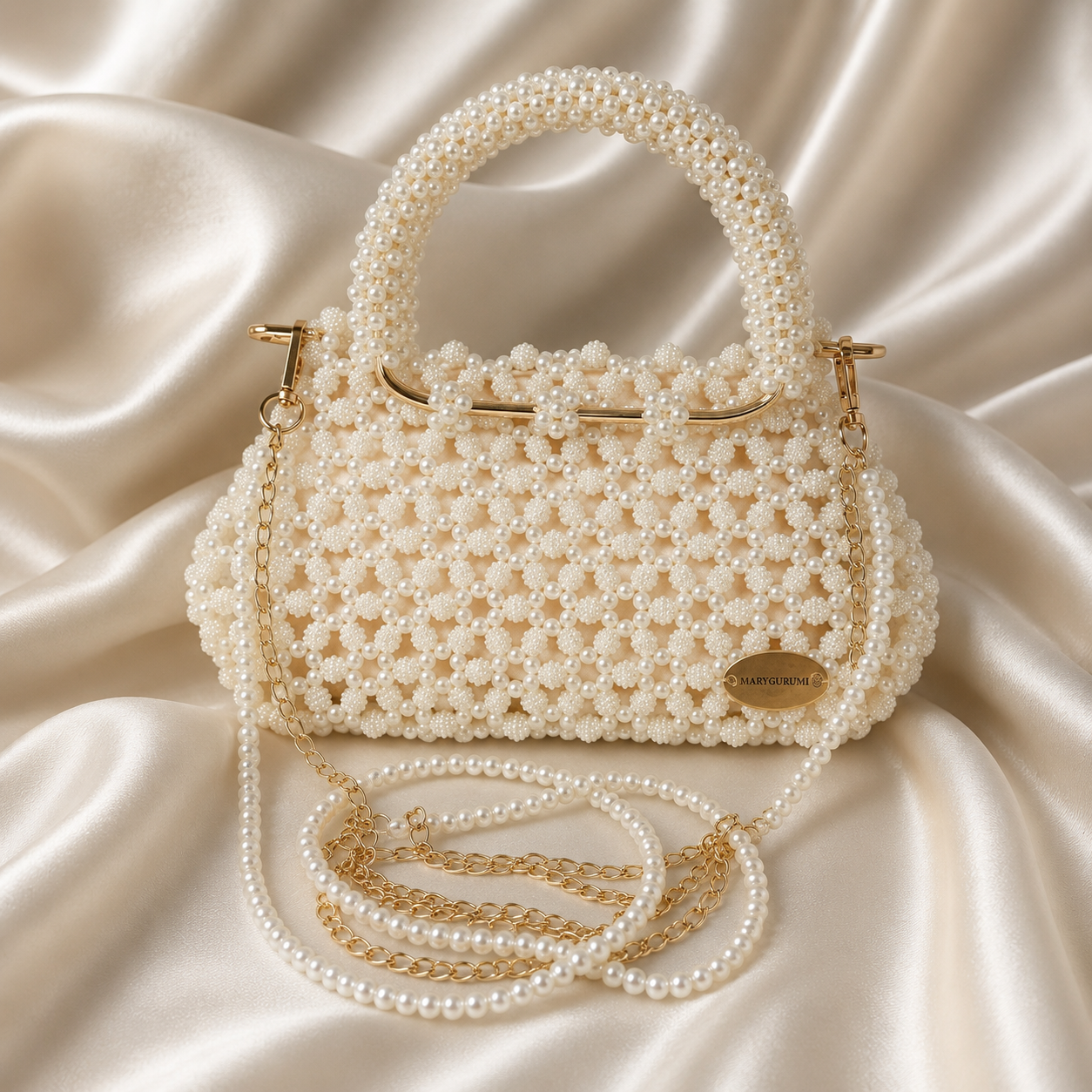 Sac "ROSELYA" Ivoire – Image 4