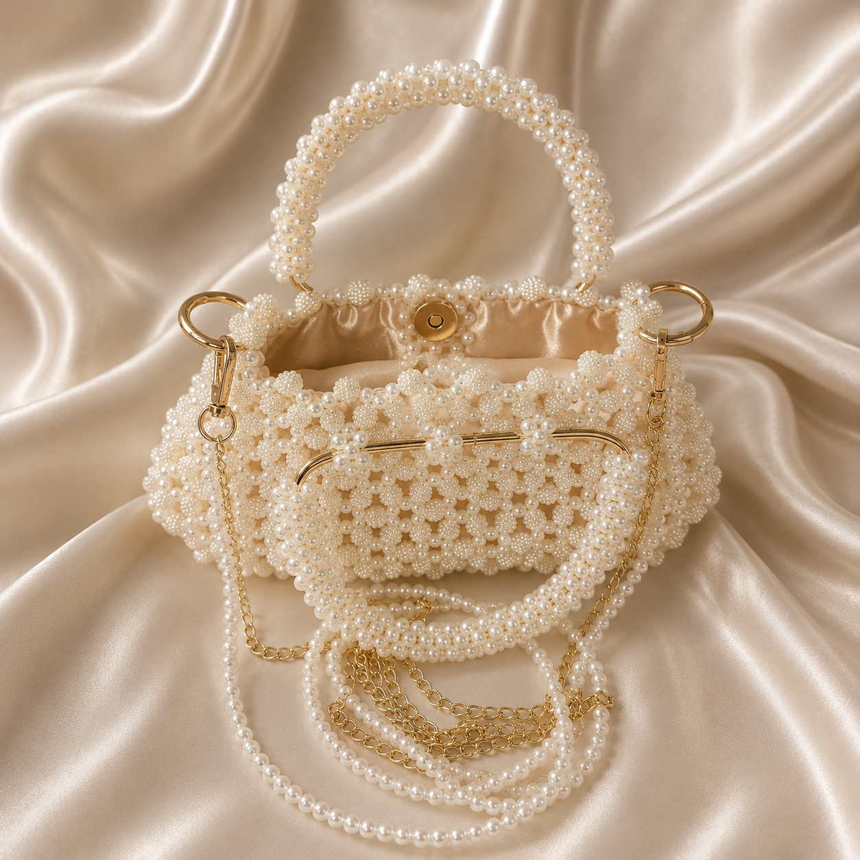 Sac "ROSELYA" Ivoire – Image 3