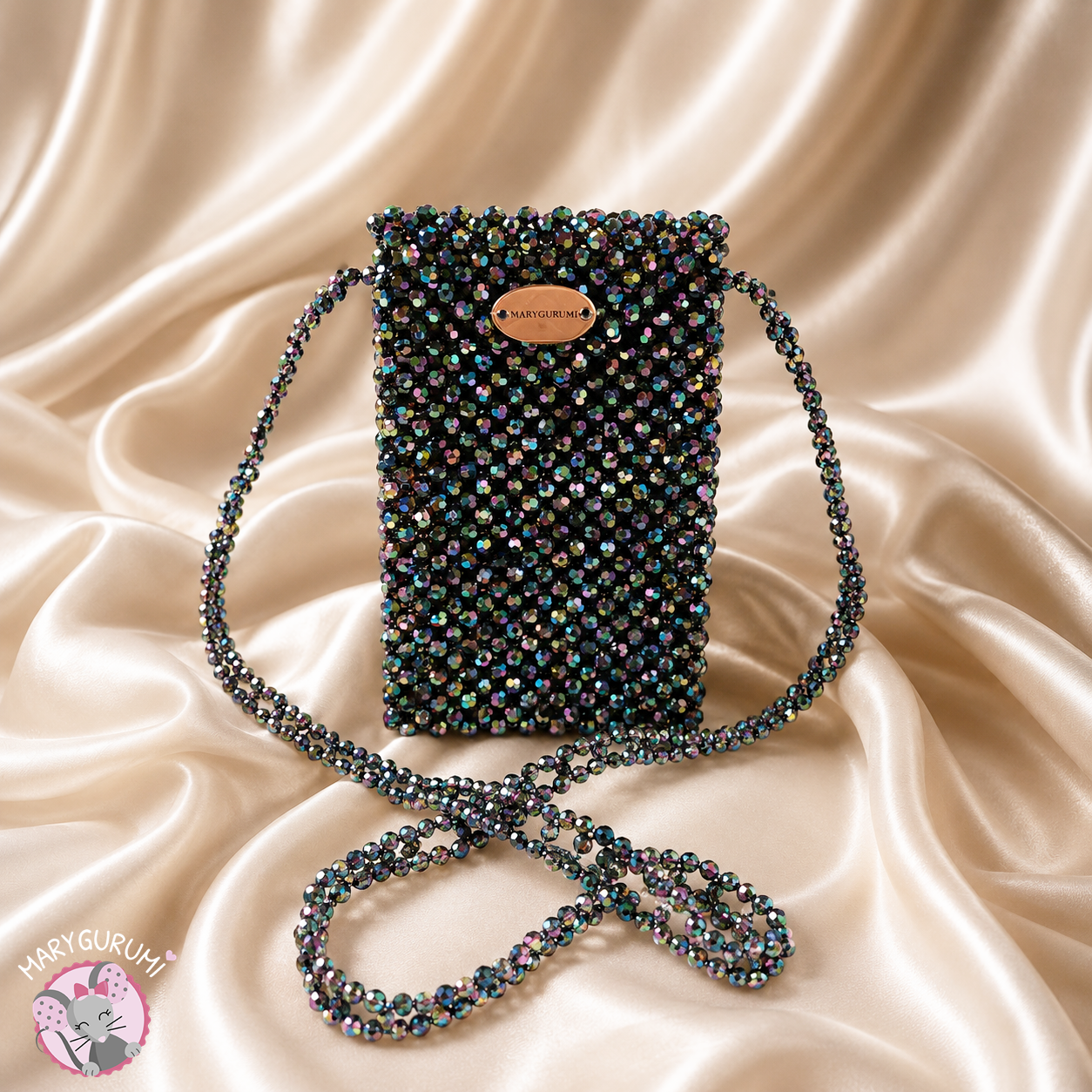 Pochette téléphone "TELYA" Noir